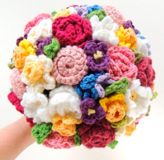 como hacer flores a crochet faciles para utilizarlas en cintillos
