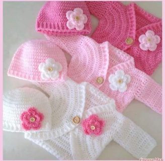 como hacer ropa de bebe a crochet